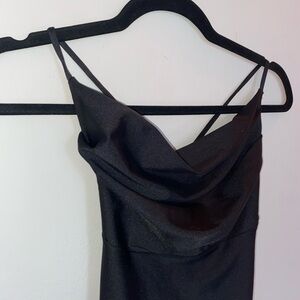 Little black dress - silk stretch